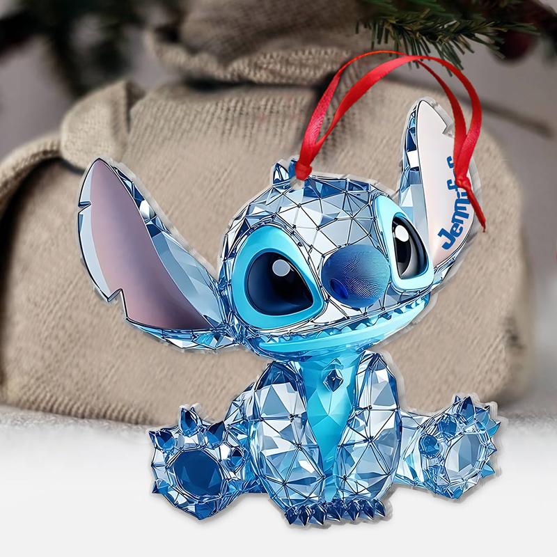 Merry Stitchmas - Personalized Ohana Ornament