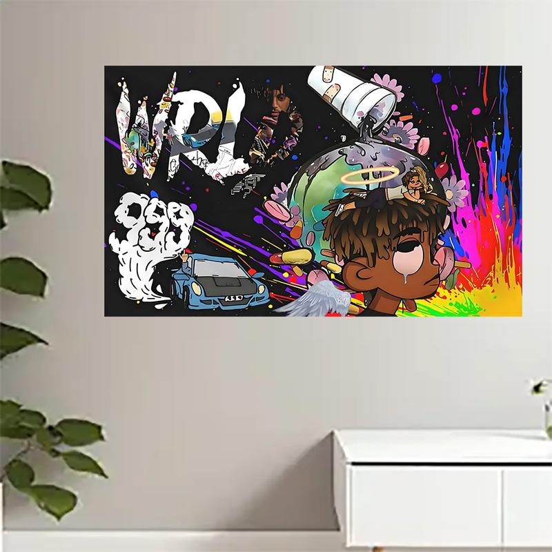 Hip Hop Rapper Singer Flag Bedroom Living Room Home Decor 3×5ft