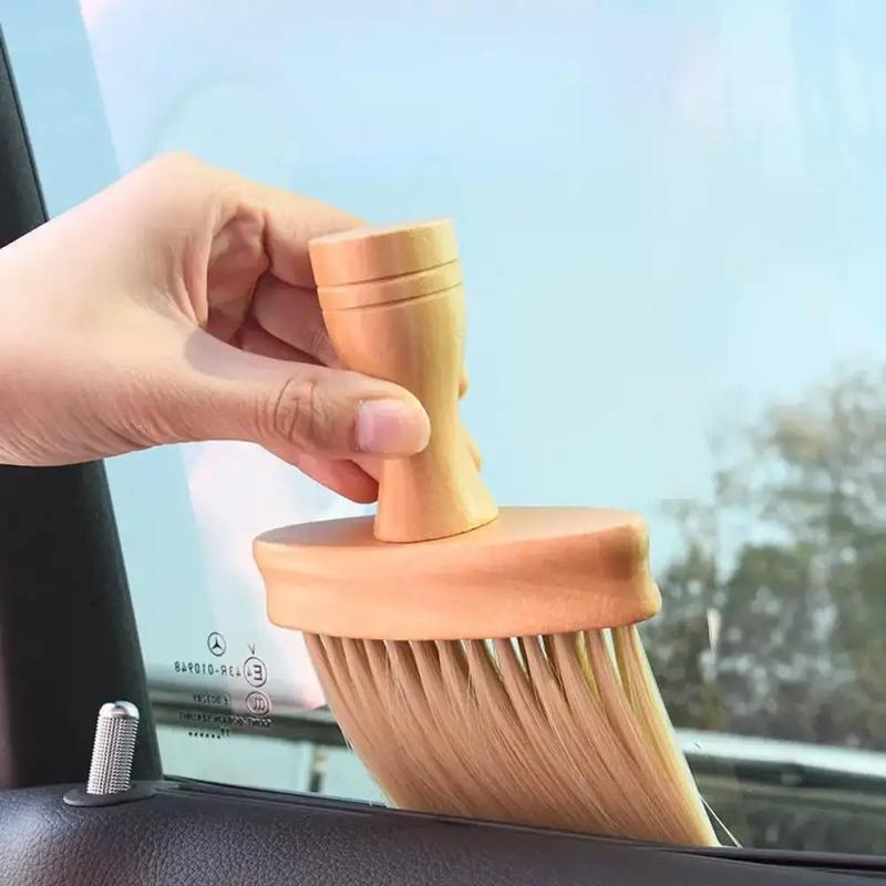 Wooden Window Gap Cleaning Brush, Multifunctional Cleaning Brush, Household Kitchen Window Sill Cleaning Brush, Cleaning Tool for Home Kitchen