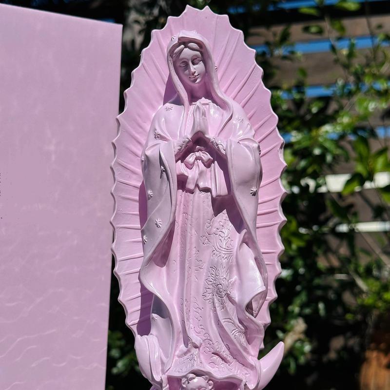 Virgen Mary Statue - Religious Ornaments Decor