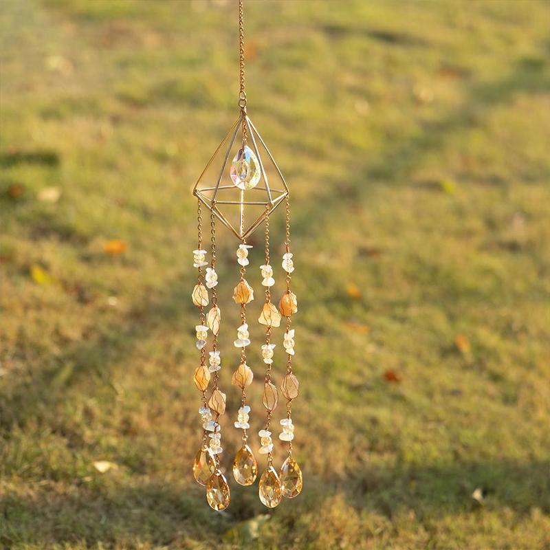 Room Decor Sun Catcher, Boho Style Dream Catcher, Hanging Decor for Home Window & Garden, Home Decor Supplies, Bedroom Decor