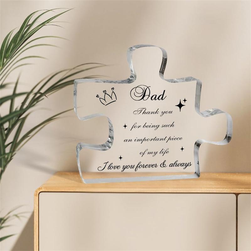  For Father Fathers Day from Daughter Son Dad Gifts Acrylic Plaque Gifts Father's Day Gifts Daddy Gift Ideas Cool Gifts for Dad Step Dad Gifts Father in Law Gift Dad Birthday Gifts Best Dad Ever Gifts