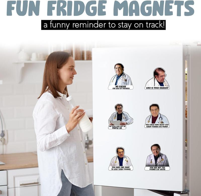 Pack of 12, Dr Now Magnets Fridge, Locker Accessories for Boys, Funny Refrigerator Magnets, Locker Magnets, Funny Magnets, magnets refrigerator, cute magnets