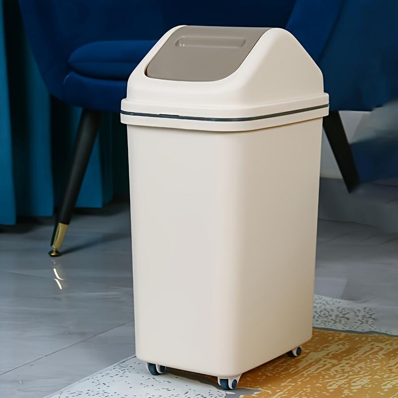 Self Adhesive Trash Can Roller, Household Storage Box with Stickable Bottom Pulleys, Universal Storage Attachment for Home Use