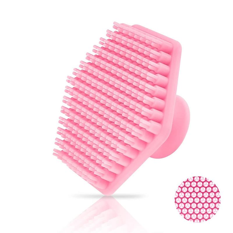 Soft Silicone Face Wash Brush, 1 Count Multifunctional Scrubber for Face Cleansing Massage, Shower Massage Brush for Bathroom