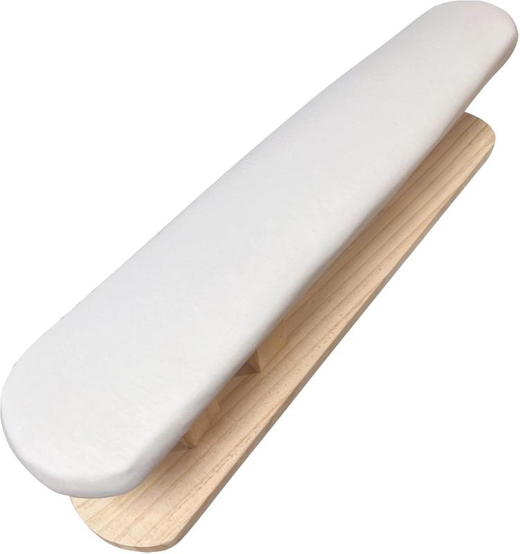 Padded Chest & Sleeve Tailor Ironing Board Long with Wooden Base for Household Tools, Tailor Dress Forms, Travel Use