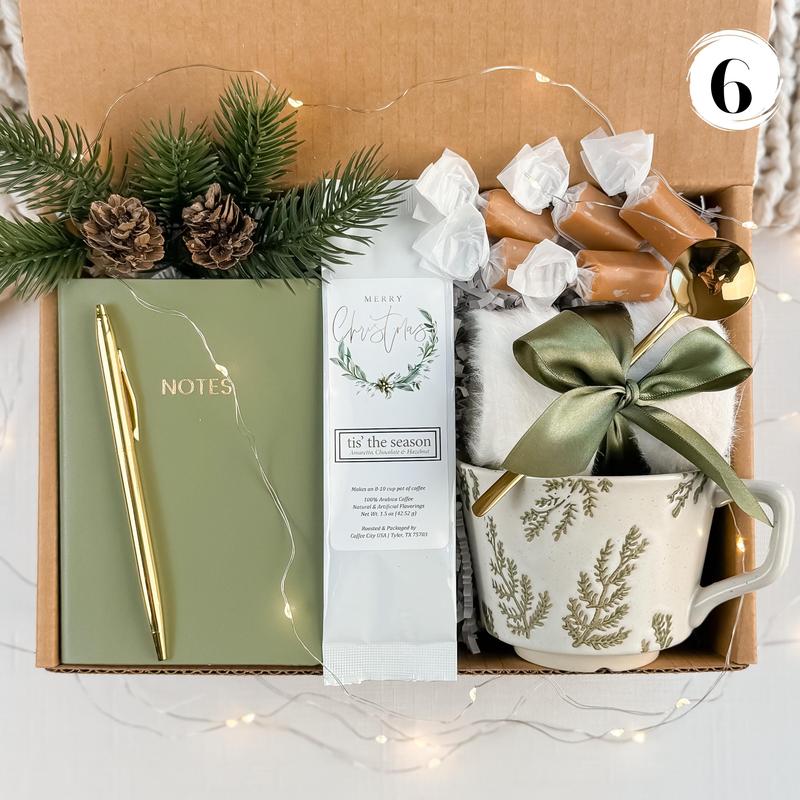 Christmas gift box for her, Holiday gift box, Cozy hygge gift box, Birthday gift idea, Christmas gif for him, New Year gift, Hug in a box