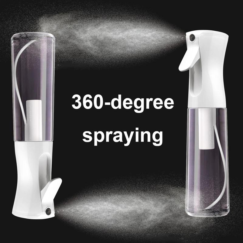 300ml Clear Hairdressing Spray Bottle, 1 2 Counts Hairdresser Styling Tools for Christmas Gift, Barber Spray Hair Watering Can, Hairdresser Styling Tools, Multi-use Water Organizer for Home and Hair Salon, Fall Gift