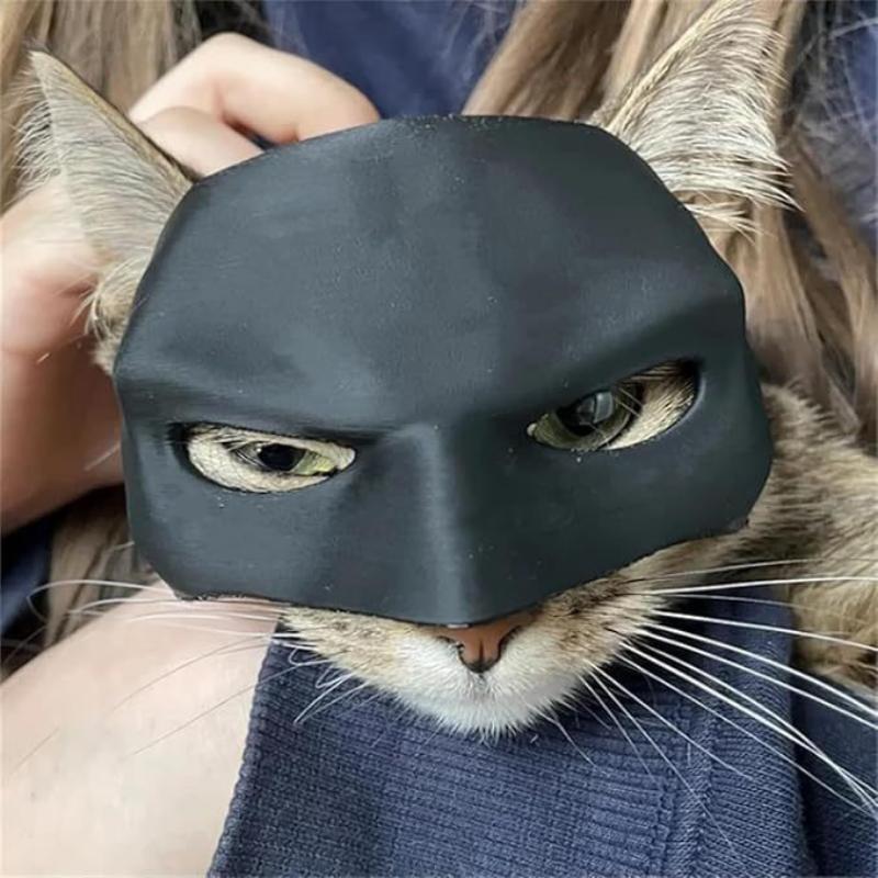 Batcat  3d Printing Bat Cat Avenger Mask Bat Cat Avenger Mask Cat Mask Pet Supplies