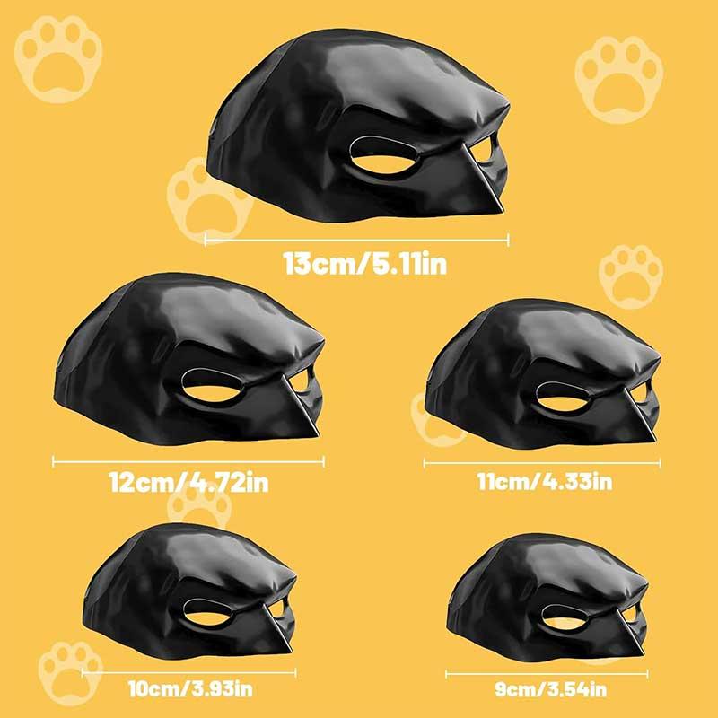 Bat Design Pet Mask, 1 Count Funny Pet Decoration for Festival Party Activity, Pet Supplies for Dog & Cat