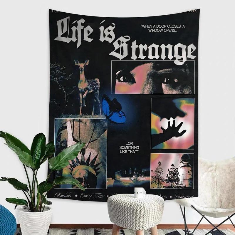 Life is Strange 2 Printed Large Wall Tapestry Hanging Tarot Hippie Wall Rugs Dorm Home Decor