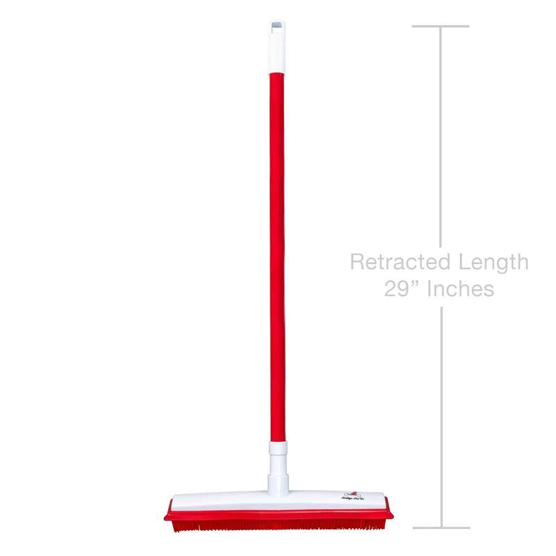 Hair Removal Broom.Pet carpet hair removal broom, scrapes dust, hands-free washing mop, rubber floor brush for cleaning dog hair and wiping windows.