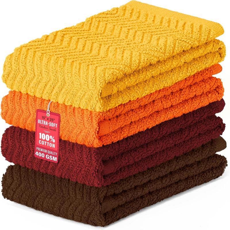 100% Cotton Kitchen Towels, 15