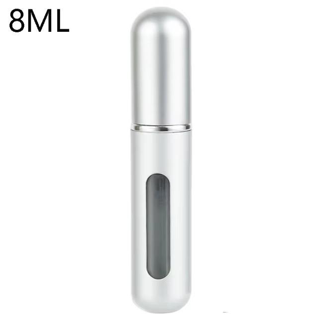 8ml Portable Mini Refillable Perfume Bottle With Spray Scent Pump Empty Cosmetic Containers Atomizer Bottle For Travel Tool