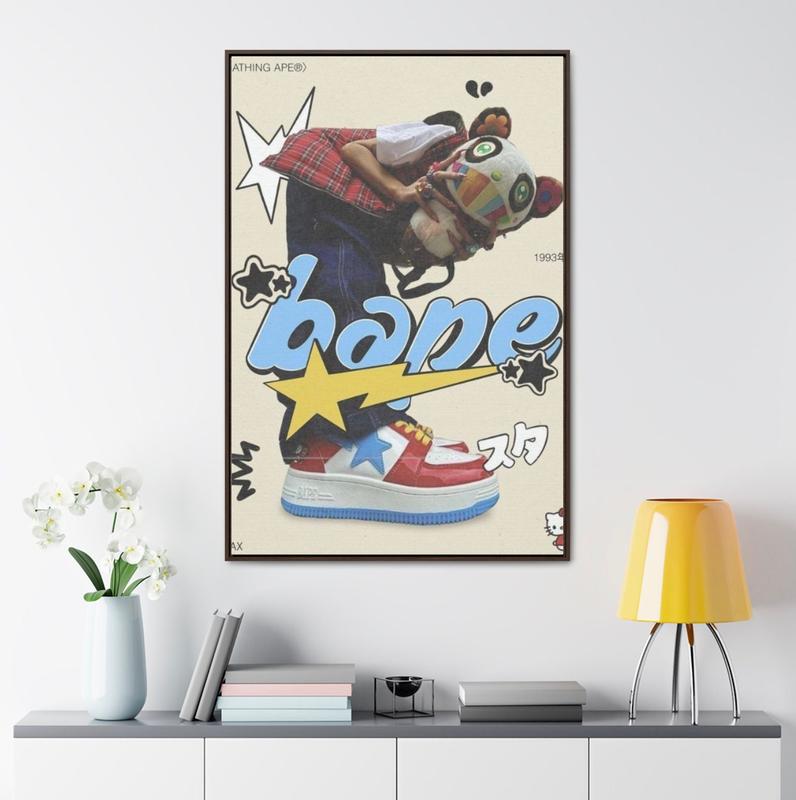 BAPE Hypebeast Vintage Poster