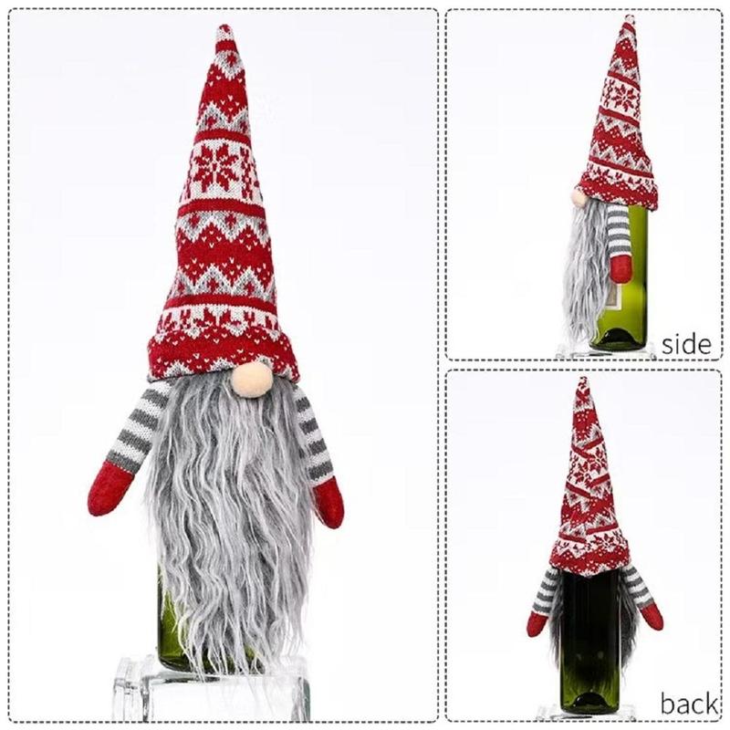 Christmas Gnome Doll, 4 Counts set Cute Gnome Doll Decoration, Home Decor for Living Room Bedroom Party, Festive & Party Supplies