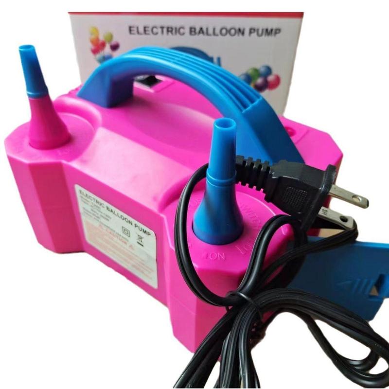 Electric Balloon Pump, 1 Count Double Hole Electric Balloon Inflator, Balloon Air Pump for Birthday Party Wedding Decoration