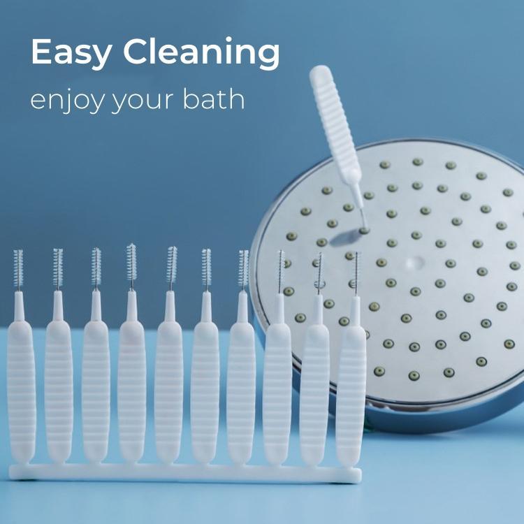 「Weekend Surprise Deal」Fabe 30 Counts Shower Nozzle Anti Clogging Cleaning Brush,Multifunctional Crevice Cleaning Brush,Cleaning Gadgets