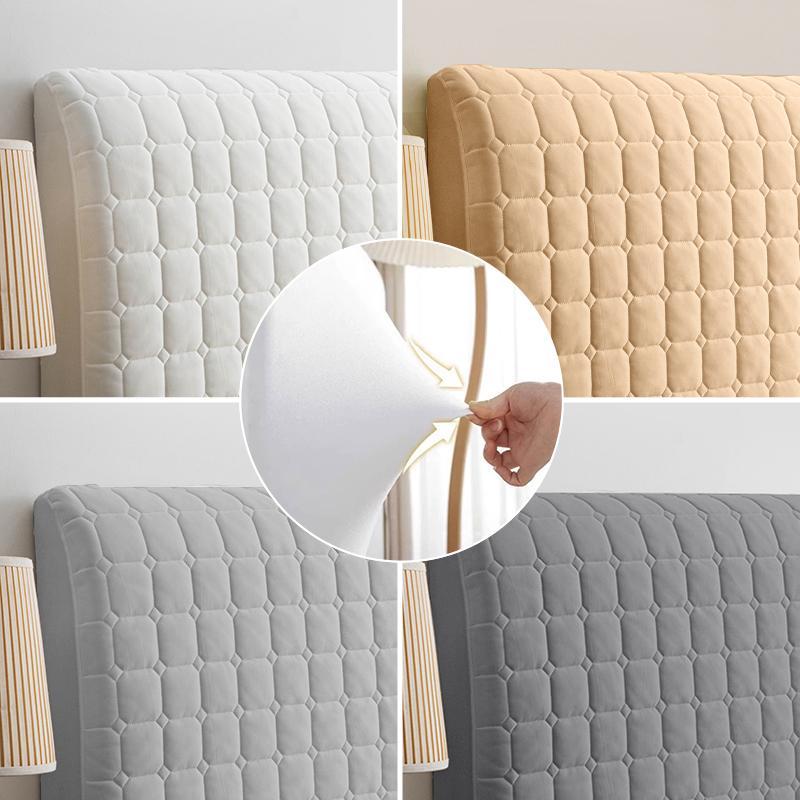 Solid Color Headboard Cover, 1 Count Soft Comfortable Breathable Dustproof Headboard Cover, Bedding Supplies for Home Bedroom Hotel