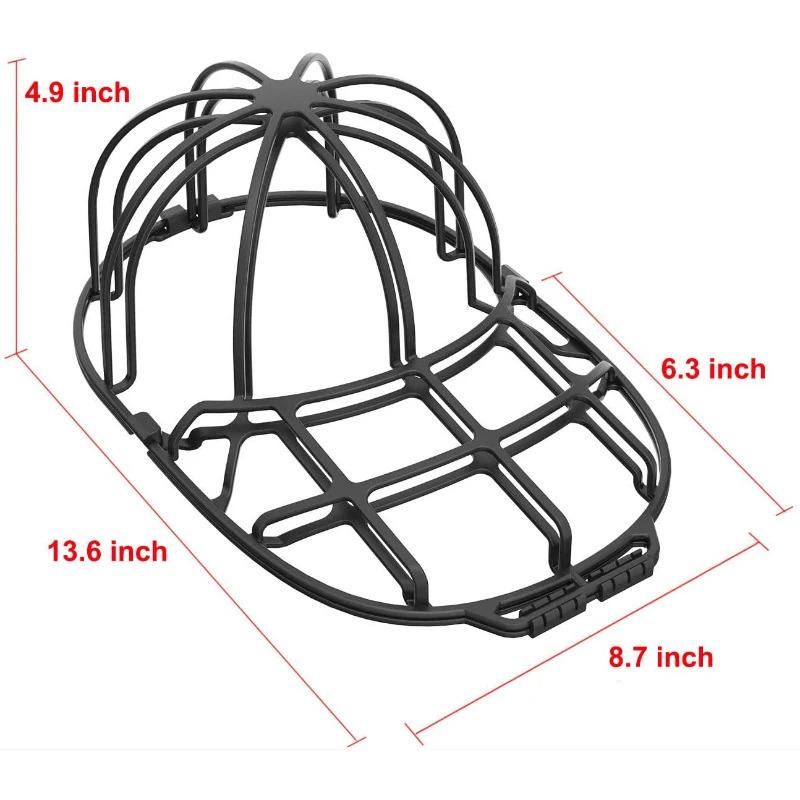 Multifunctional Baseball Cap Washer Fit Hat Washer Frame PP Washing Cage Double-deck Hat Cleaners Protector