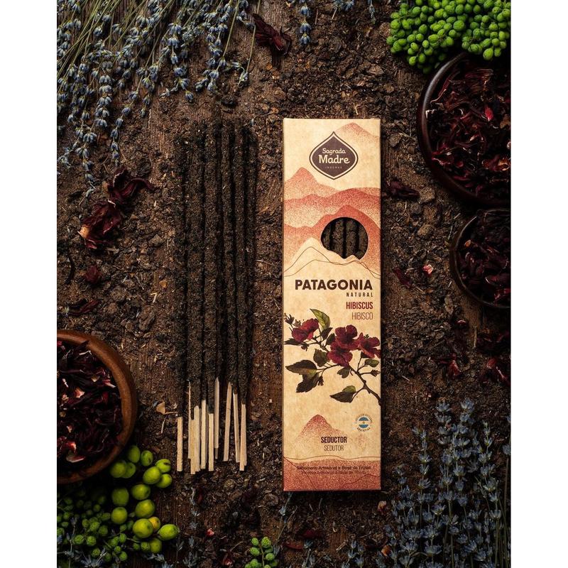 Patagonia Incense Sticks | Neroli | Rosehip | Hibiscus | Yerba Mate | Mint | Rue | Wild Lavender Aroma Flowers Lemon Nature Vanilla Scent