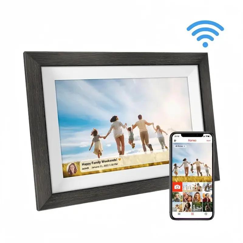 10.1 Inch WiFi Digital Picture Frame,1280 * 800IPS HD Cloud Smart Digital Photo Frame,32GB Storage, Wall Mountable,Christmas Gifts