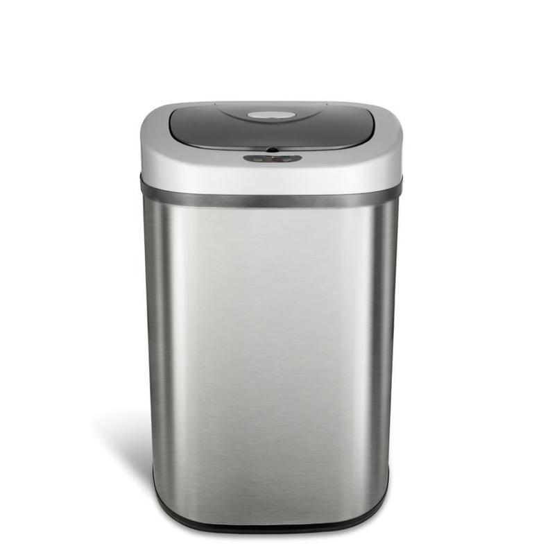 Nine Stars 21.1 Gallon Trash Can, Motion Sensor Touchless Kitchen Trash Can, Stainless Steel NEW BEST SALE