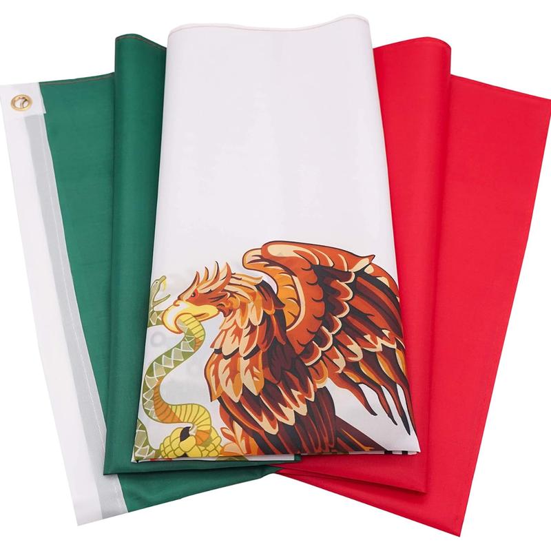 3x5FT MEXICO FLAG LARGE MEXICAN LATIN LATINO bandera mexicana cinco de mayo