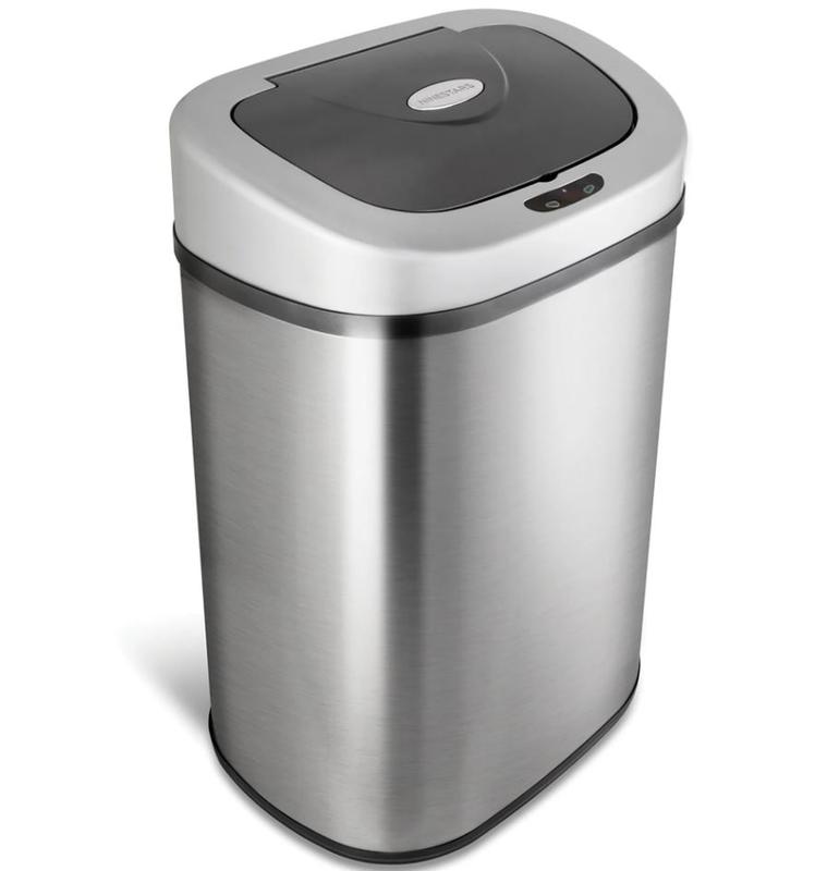 Nine Stars 21.1 Gallon Trash Can, Motion Sensor Touchless Kitchen Trash Can, Stainless Steel NEW BEST SALE