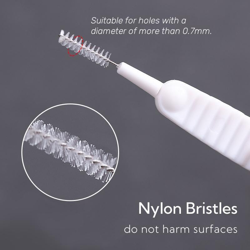 「Weekend Surprise Deal」Fabe 30 Counts Shower Nozzle Anti Clogging Cleaning Brush,Multifunctional Crevice Cleaning Brush,Cleaning Gadgets