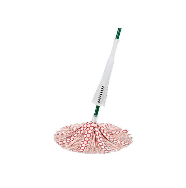 Libman Wonder Mop.  Green and White Handle. Cleaning Steel