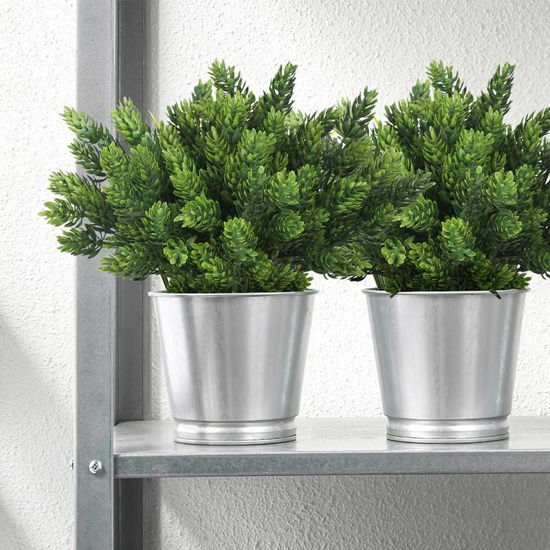 Artificial Plant, 8 Counts Faux Plant, DIY Detachable Fake Plant, Suitable for Decorating Window Box, Window, Porch, Landscaping, Living Room, Front Desk