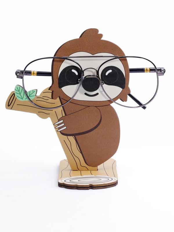 Wooden Cartoon Animal Design Glasses Holder,  Cute Cartoon Jewelry Display Stand, Fashion Glasses Holder for Home Decor