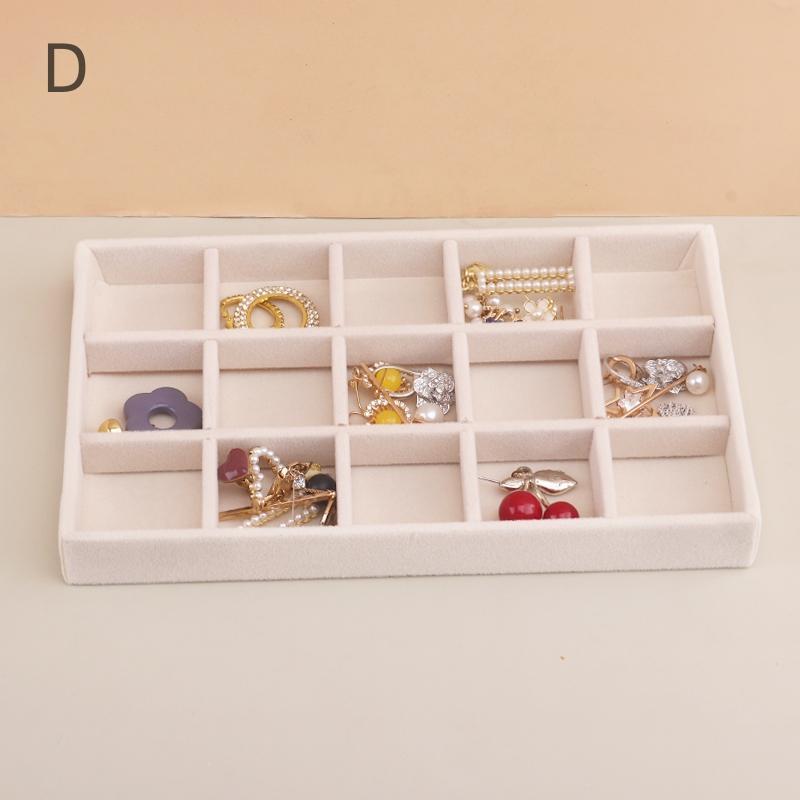 Jewelry Storage Box, Multi-grid Jewelry Organizer, Desktop Jewelry Display Box, Home Organizer, Jewelry Not Included