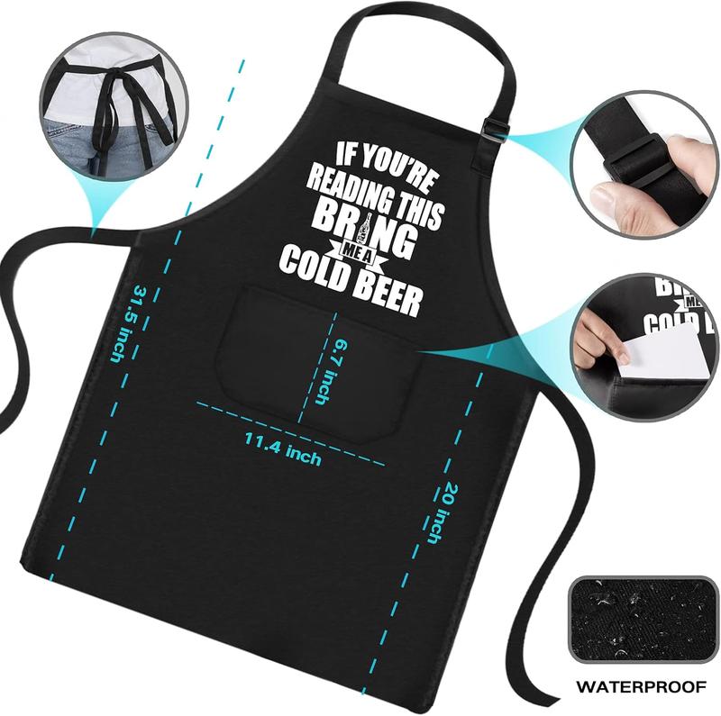 Aprons for Men, Mens Apron, Funny Aprons for Men, Chef cooking apron, Husband Birthday Gift, Gifts for Husband, Father's Day Gifts for DadChristmas Thanksgiving beer gift.