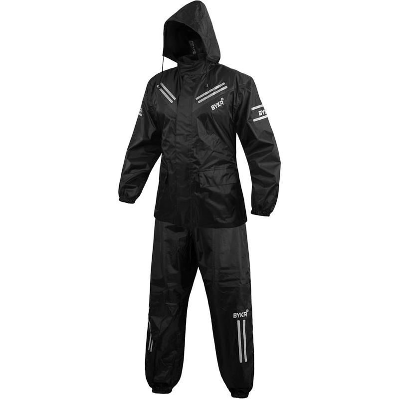 Waterproof Outdoors Motorcycle Rain Suits for Men & Women Cycling 2-Piece Breathable & Windproof Wet Weather Protection