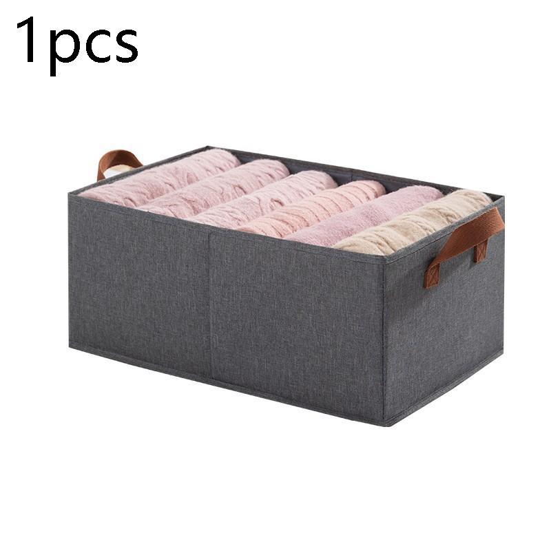 Household Clothes Storage Box, Foldable Fabric Clothes Organizer with Handle, Multifunctional Sundries Storage Box, Plush Toys Teddy Bear Storage Organizer, Home Organizers