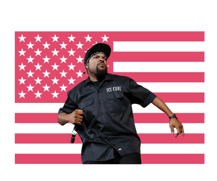 Ice Cube flag 3x5 ft wall hanging decor