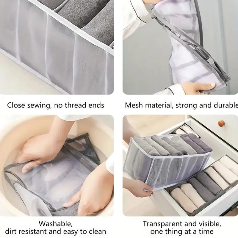 Underwear Storage Bag, 3pcs set Multi-functional Lightweight Underwear Storage Bag, Underwear Storage Organizer for Wardrobe Traveling