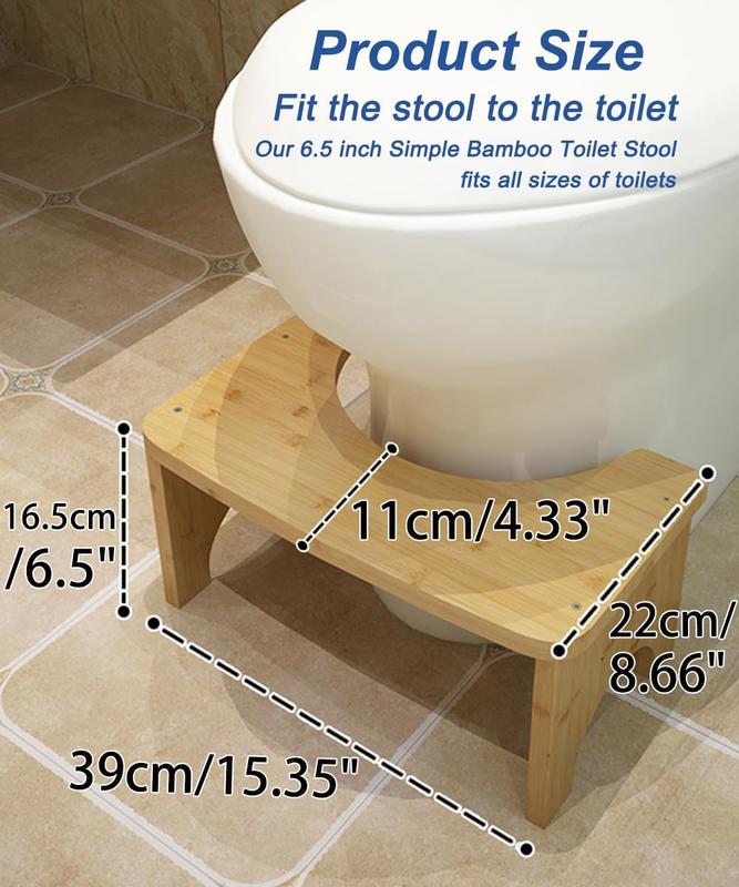 Toilet Stool for Adults 6.5