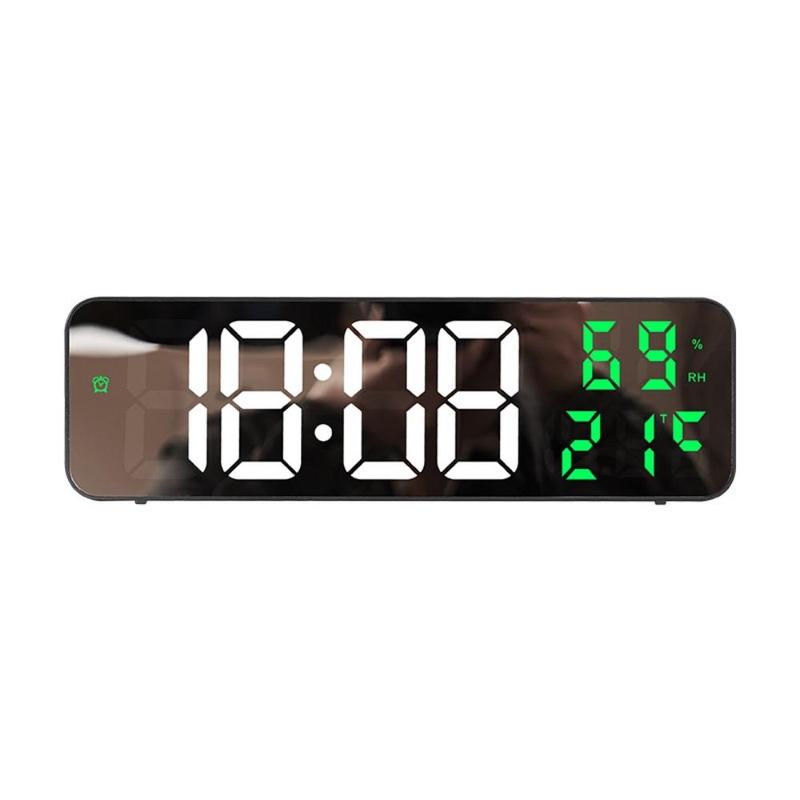 Digital LED Clock, Wall Mounted Alarm Clock, OG LED Lights Clock, Room Decor, Home Decor for Living Room Bedroom, Bedroom Accessories, Room Accessories, Gifts for Girlfriend