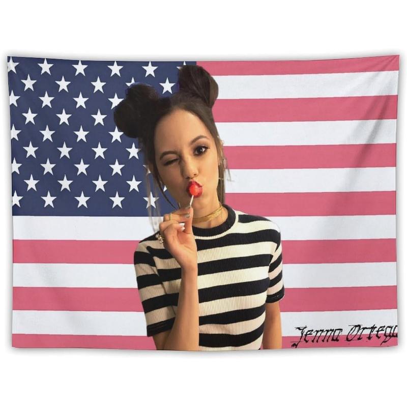 Jenna Actor Ortega Funny Flag Tapestry Poster Perfect for Fans Room Bedroom Living Room Dorm Or Outdoor Wall Decoration Merch