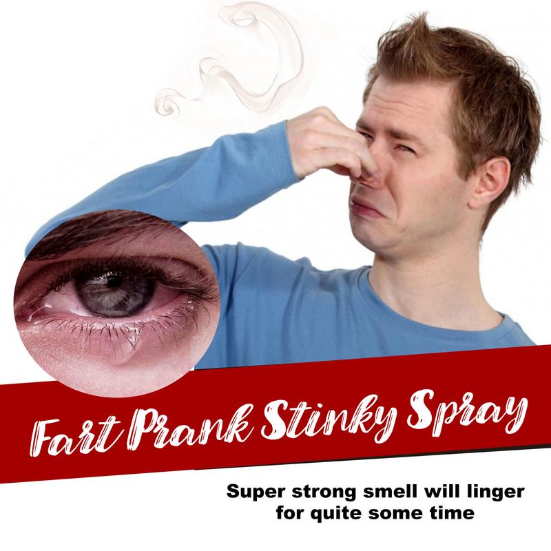 Smelly fart Pepper Spray April Fool's Day prank fun liquid smelly prank portable spray All Saints' Day Christmas halloween party