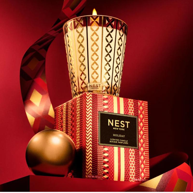 Nest New York 3-Wick 21.2 oz & 1-Wick Candle 8.1 oz - Home Decor - Ornaments - Freshener - Aroma Candles