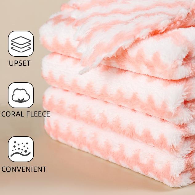 10 Counts Microfiber Cleaning Cloth,Household Dishwashing Cloth,Thickened Cleaning Rag,Absorbent,Suitable for Home, Kitchen and Aut