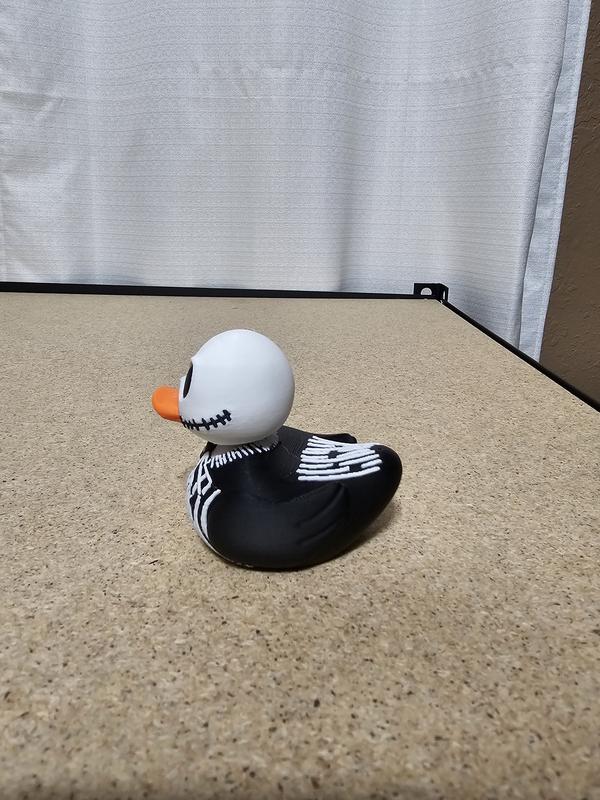 3D Printed Skellington Figurine for Duck Collectors and More - Quirky Home Decor Multicolor Ornaments