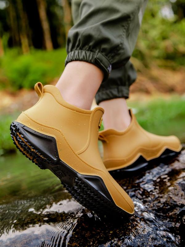 Unisex Water Shoes, 1 Pair Casual Letter Patch Water Shoes, Non-slip Water Shoes for Outdoor Fishing, Outdoor Water Shoes for Men & Women