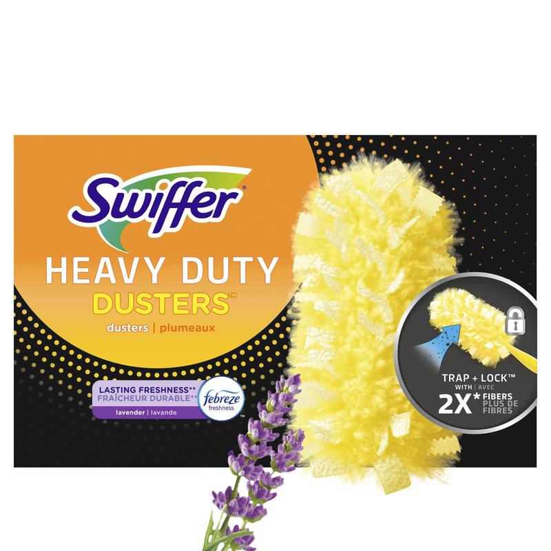 Swiffer Dusters Multi-Surface Heavy Duty, Lavender Refills, 6 Ct