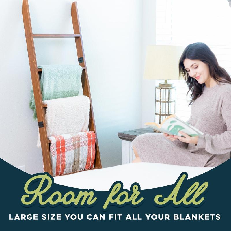 6-Foot Wall Leaning Blanket Ladder