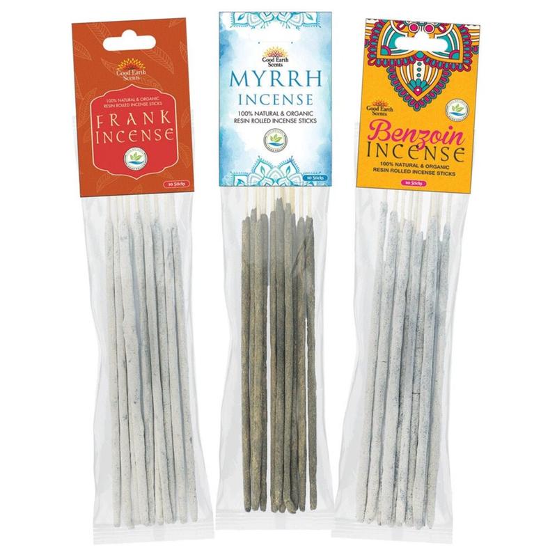 Natural Resin Rolled Incense Sticks (3 PK)